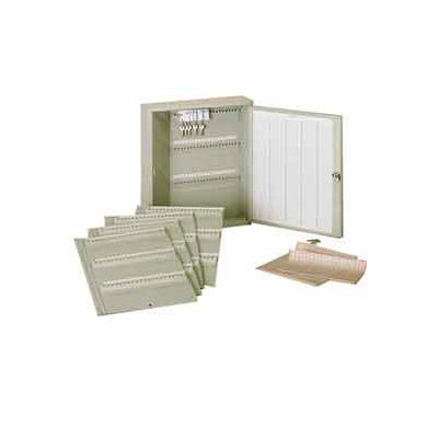 MMF STEELMASTER® Modular Key Cabinet 201KC60300PL - 60-300 Keys Platinum