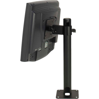 MMF Fixed Height Wall & Counter Mount 2257611004 - 4" Arm - VESA 75/100mm Mounting Plate