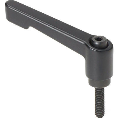 Adjustable Handle w/ Stud - M10 x 1.5 x 40mm Stud - 65mm L x 45mm H Die Cast Handle - MH-417