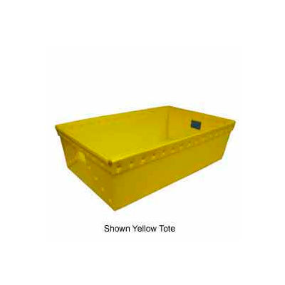 Corrugated Plastic Nestable Tote, 30-5/8x18-7/8x9-1/8, Natural (Min. Purchase Qty 88+) - Pkg Qty 34