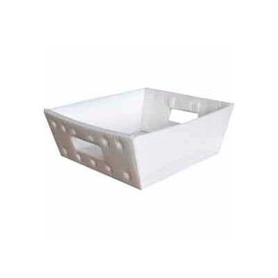 Corrugated Plastic Nestable Tray, 13x12x4-1/2, Blue (Min. Purchase Qty 76+) - Pkg Qty 270