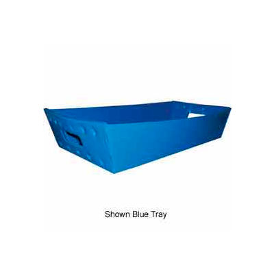 Corrugated Plastic Nested Tray, 24x12x4-1/2, Yellow (Min. Purchase Qty 76+) - Pkg Qty 180