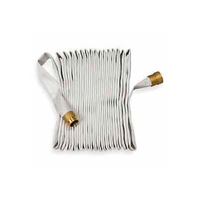 Moonflex Fire Hose Rack & Reel - 500 PSI - 1-1/2 In. X 50 Ft - Brass Coupling