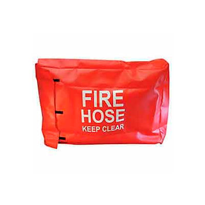 Fire Hose Hump Rack Cover - 30 In. X 25 In. X 6 In. - Red Vinyl - For 1420-3 Hump Rack