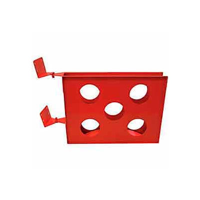 Heavy Duty Hump Fire Hose Rack - 1-1/2 In. Diameter - 200 Ft Capacity - Steel