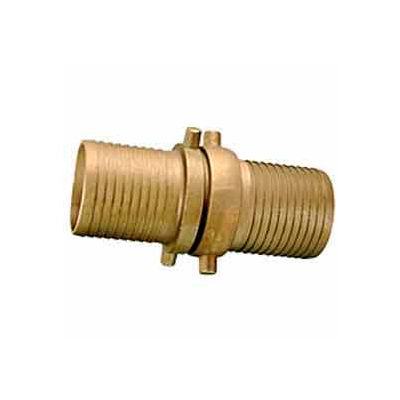 Fire Hose Short Shank Coupling Set - 3 In. NPSH - Brass