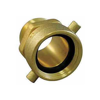 Aluminum 1 1//2 NH to 1 1//2 NPSH Double Female Fire Hose Adapter