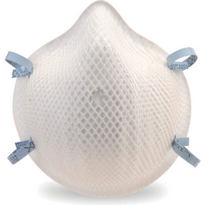 Moldex 2200 Series N95 Particulate Respirators, Medium/Large, 20 Per Box