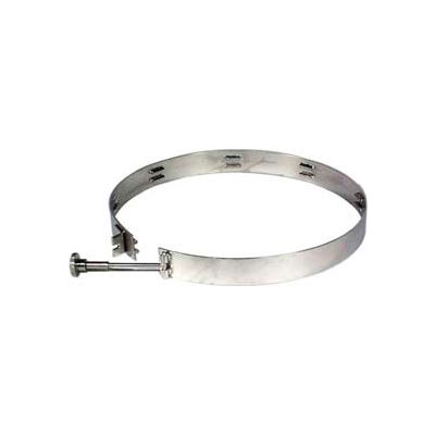 Morse® Model 7SS-23 T304 Stainless Clamp Collar - Secure Drum Cone to 23-3/8" O.D Rim