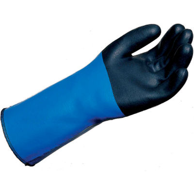 MAPA® Temp-Tec® NL56 14" Insualted Neoprene Coated Gloves, Heavy Weight, 1 Pair, Size 8