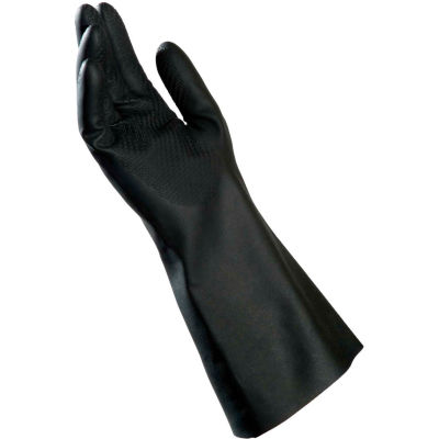 MAPA® 650 BUTOFLEX® Chemical Resistant Butyl Gloves, Supported, 14" L, Size 7, 650317