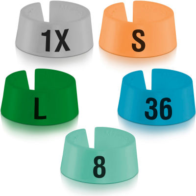 XXS Classic Marker, 3/4", Fuchsia W/Black Print, 100/Pack
