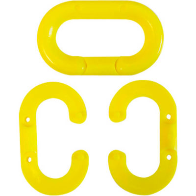 Mr. Chain Master Links, 1-1/2", Yellow, 10 Pack