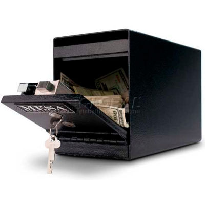 Mesa Safe B-Rate Undercounter Safe Cabinet MUC2K Dual Key Lock, 6"W x 12-3/4"D x 8"H