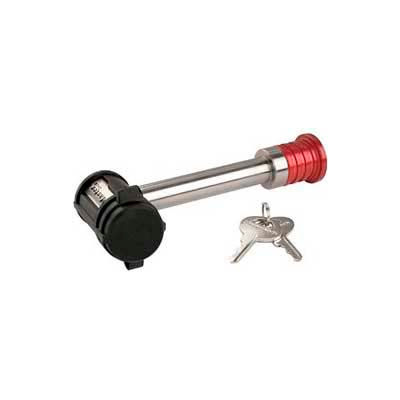 Master Lock® Heavy-Duty Receiver Lock, Stainless Steel, 3-1/2" - Pkg Qty 4