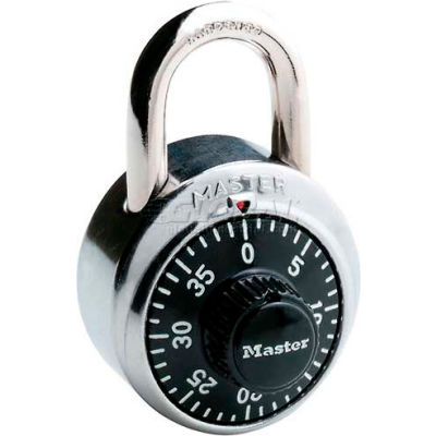 Master Lock® No. 1500 Non-Resettable Combination Padlocks - Pkg Qty 72