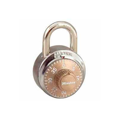 Master Lock® No. 1502GLD General Security Combo Padlock - Gold Dial ...