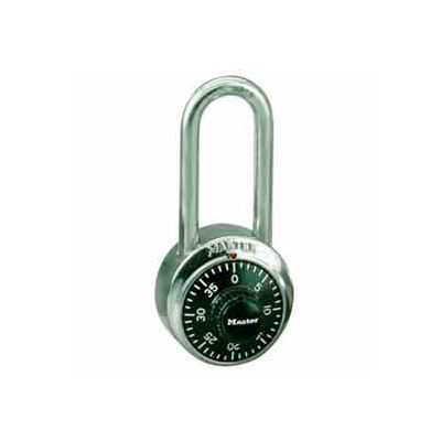 Master Lock® No. 1502LH General Security Combo Padlock LH Shackle - Black Dial