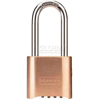 Master Lock® No. 176LH Bottom Resettable Combination Padlocks - Pkg Qty 36