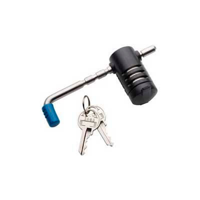 Master Lock® Adjustable Coupler Latch Lock, Stainless Steel - Pkg Qty 4