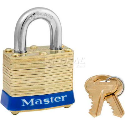 Master Lock® No. 4 General Security Laminated Padlocks - Pkg Qty 24