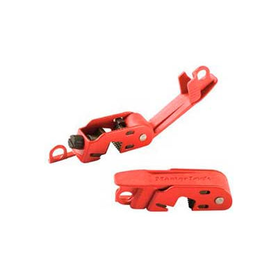 Master Lock® Grip Tight Circuit Breaker Lockout, Fits Std. Height & Tie-Bar Toggles