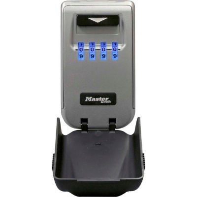 Master Lock® No. 5425D Light-Up Dial Wall Mount Lock Box - Set-Your-Own Combination