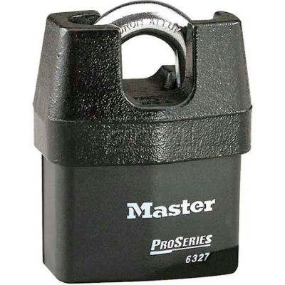 Master Lock® No. 6327 Shrouded Padlocks - Pkg Qty 24