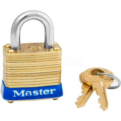 Master Lock® No. 8KA General Security Laminated Padlocks - Pkg Qty 24