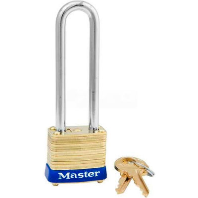 Master Lock® No. 8LJ General Security Laminated Padlocks Keyed Different - Pkg Qty 24