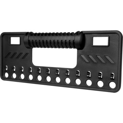 MasterLock® Replacement Padlock Caddy, Holds 12 Padlocks, Black, S3503