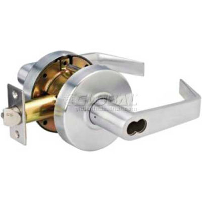 Master Lock® Heavy Duty Lever, Interchangeable Core, Brushed Chrome