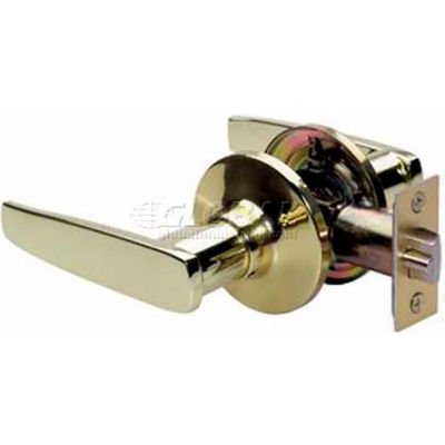 Master Lock® Straight Lever, Passage, Polished Brass