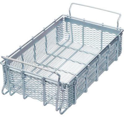 Marlin Steel Material Handling Basket 16"L x 10"W x 3-15/16"H - 0.25" Wire - Plain Steel