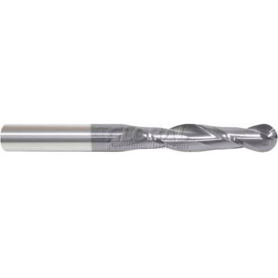 Made in USA 2 Flute Carbide Sq Single End Mill 1/4" Dia 1/4" Shank 3/4" Flute 2-1/2" OAL