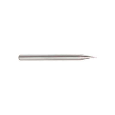Made in USA 4 Flute Carbide Ball Micro Mill 0.080" Dia 1/8" Shank 0.240" Flute 1-1/2" OAL AlTiN