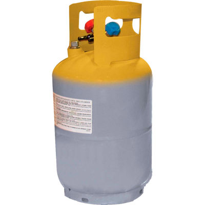 Mastercool® 62010 30 lb. D.O.T. Refrigerant Recovery Tank Without Float Switch 1/4" FL-M