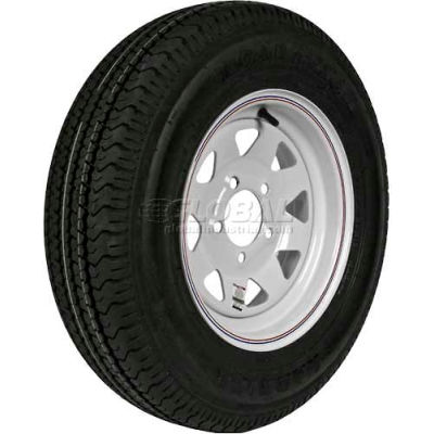 Martin Wheel 175/80R-13 Radial Trailer Tire & Custom Spoke Wheel Assembly DM175R3C-5C-I