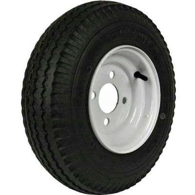 Martin Wheel 480/400-8 LRB Trailer Tire & Wheel Assembly - Bolt Circle 4" x 4" - DM408B-4I