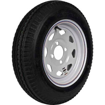 Martin Wheel 480-12 LRB Trailer Tire & Spoke Wheel Assembly - Bolt Circle 4" x 4" -DM412B-4C-I