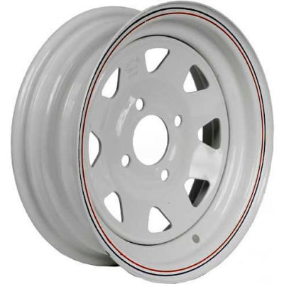 Martin Wheel 12 x 4 4 Hole Custom Spoke Steel Wheel R-124S
