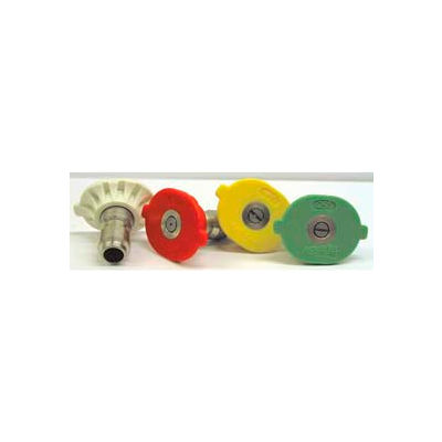 4000 psi Quick Connect Nozzle 0, 15, 25, and 40 degree 4-Pack 3.5