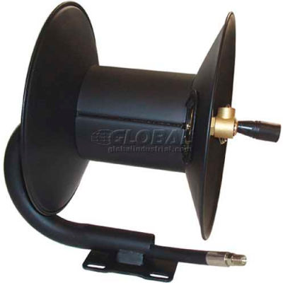 MTM Hydro 27.0004 3/8" X 50' Capacity 4000 PSI Steel Pressure Washer Hose Reel