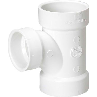 Mueller 05767 4 In. X 4 In. X 1-1/2 In. PVC Sanitary Tee Reducing - All ...