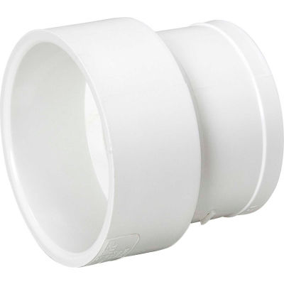 Mueller 05953 4 In. X 3 In. PVC No Hub Adapter - Cast Iron NO Hub X DWV Hub