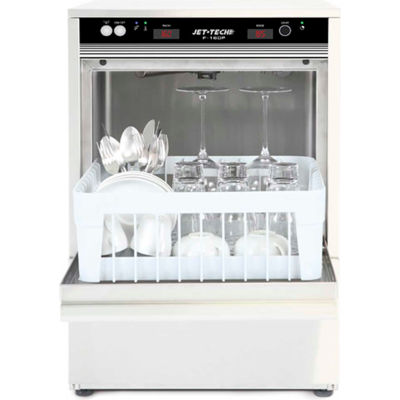 Jet-Tech F-16DP, Undercounter High Temperature Cup and Glass Washer, 208-240V