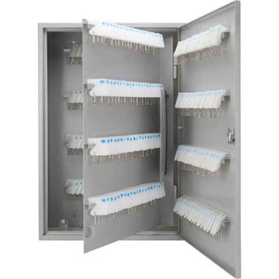 Barska Key Lock Box With Keyed Lock CB12494 - 240 Key Cap. 21-3/4" x 15" x 5-1/2" Gray