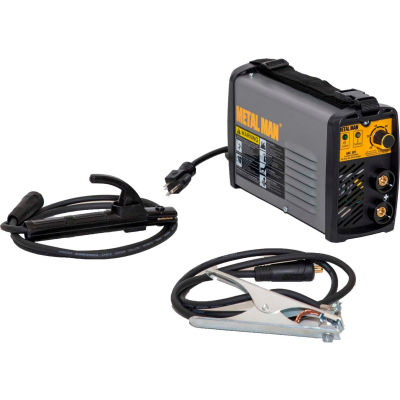Metal Man ARC80T Inverter Power 120V DC Stick Welder, 5.4 ft Torch Length, 20 Amp Input