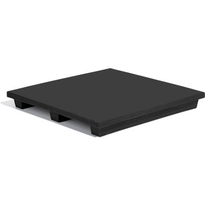 MasonWays™ 50506 SF Display Base Pallet Spot Merchandiser 50"W x 50"D x 6"H Black