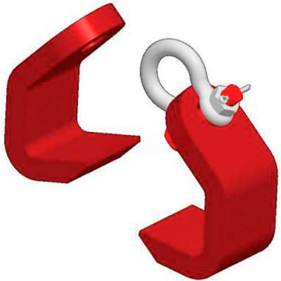 M&W 9/32" Grade 100 Plate Hook - 4300 Lb. Capacity